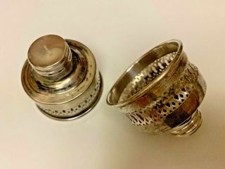 Vintage Sterling Silver Candle Holder Adapters
