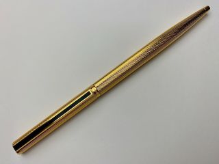 Vintage Dunhill Gemline Gold Filled Ballpoint Pen