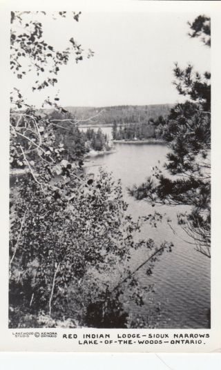 Rp: Red Indian Lodge,  Sioux Narrows,  Lake - Of - The - Woods,  Ontario,  30 - 40s