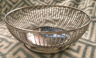 Alfra Alessi Wire 8” Fruit Bowl 18/10 Stainless Steel Italy
