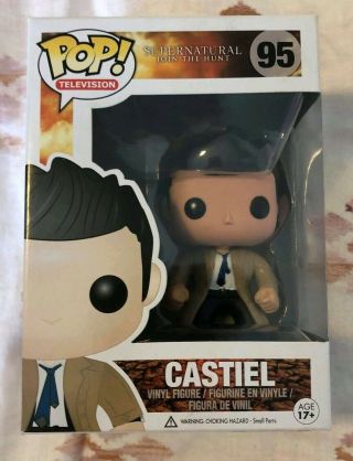 Funko Pop Television Supernatural Castiel 95 Without (no) Wings