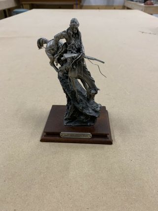 Chilmark Pewter " The Mountain Man " Inspired By Frederic Remington