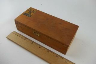 Vintage X - Acto Tool Kit With Wooden Case 3