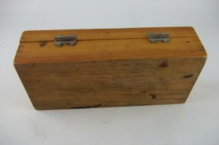 Vintage X - Acto Tool Kit With Wooden Case 5