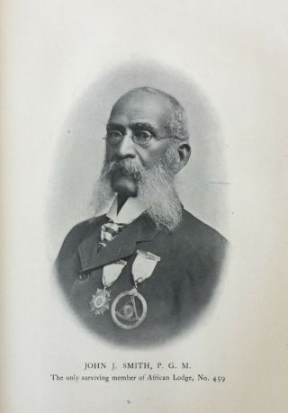 Negro Masonry By William H.  Upton - Past Grand Master Of Masons - 1902 Edition