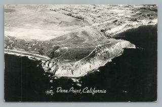 Dana Point—real Estate Development Rppc Advertising Orange County Vintage Photo