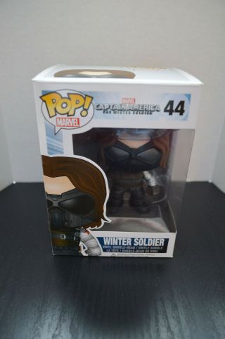 Winter Soldier Masked Funko Pop Vinyl 44 From Captain America Vaulted And Rare