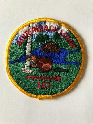 Adirondack Lodge 357 Oa R1 Round Patch Order Of The Arrow Boy Scouts
