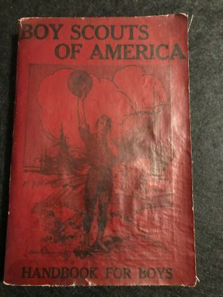 1914 Boy Scout Handbook 1st Edition 9th Or 10th Printing