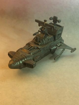 Vtg Die - Cast Miniature Antique Finished,  Pencil Sharpener,  Spaceship