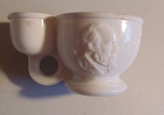 James Garfield President 3 - D Campaign Political Dish China Glass