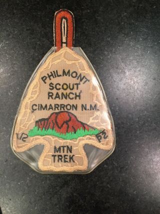Philmont Scout Ranch Cimarron,  Mexico Arrowhead Mtn Trek Patch