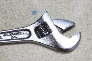 Vintage Crescent Tool 4 - 6 inch double ended adjustable wrench USA 3