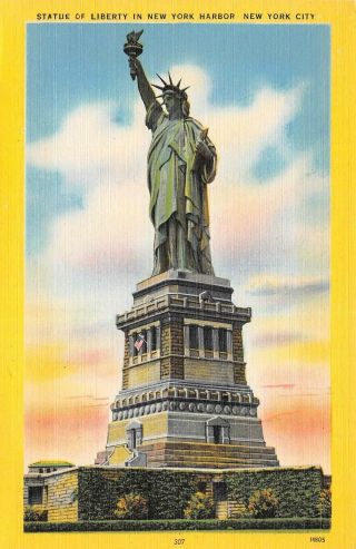 C20 - 7730,  Statue Of Liberty,  York.
