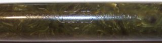 PARKER DUOFOLD GREEN JADE Fountain Pen 1916 Pat 2