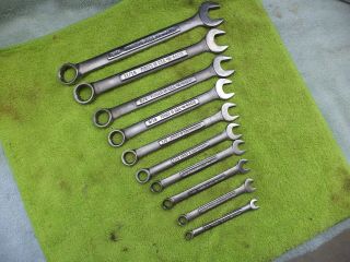 Vintage Craftsman Va Series Combination Wrench Set