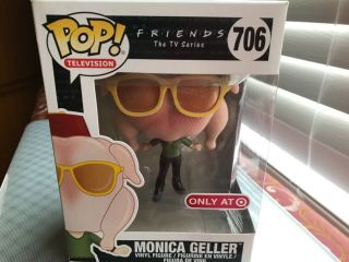 Funko Pop Monica Geller Turkey Head 706 Target Exclusive Friends Tv Series