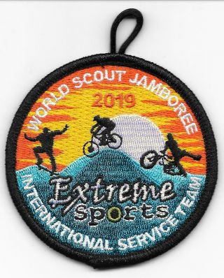 Boy Scout 2019 World Jamboree Extreme Sports Ist Patch