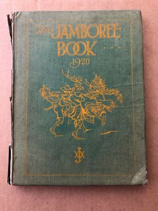 1920 World Scout Jamboree Uk " The Book Jamboree " Memory Book