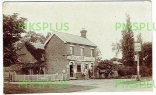 Old Pub Postcard The Royal Oak Epping Essex Real Photo Vintage 1905 - 10