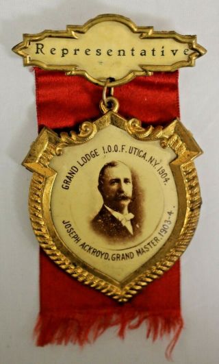 I.  O.  O.  F.  Grand Lodge Utica N.  Y.  Early 1900 