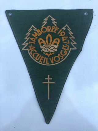 1947 World Scout Jamboree,  France Souvenir Pennant