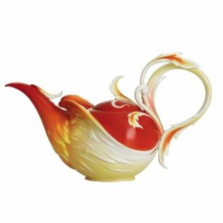 Franz Porcelain Phoenician Tea Pot $303 Bin $149 Cont Usa