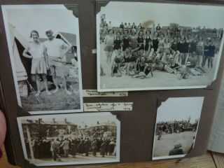 1930 - 1940s PHOTO ALBUM SCHOOLGIRL SOUTH COAST TO YOUNG WOMEN 100, 3