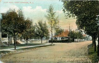 1907 Jersey Postcard: Scenic View Of Hyde Park,  East Orange,  Nj