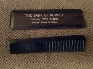 Vintage Romney,  West Virginia Advertising (comb And Case)