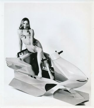1960s Jet Ski Sexy Cheesecake Advertising Photo Ps 20