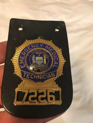 York State Emt Badge / Sheild