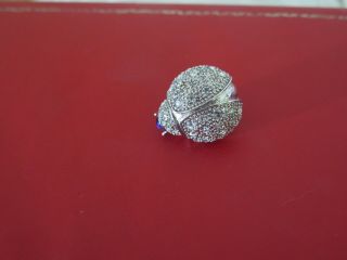 Swarovski Ladybug Pin