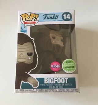 Funko Pop Bigfoot Flocked Eccc Exclusive 3000 Limited