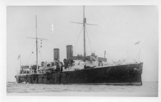 Y240 Rp 1900s/50s Royal Navy Hms Pearl Cruiser 1888 - 1906