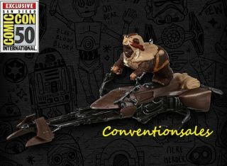 Sdcc 2019 Hallmark Star Wars Wild Ride On Endor Keepsake Ornament Ewok Speeder