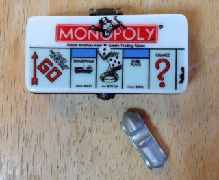 Midwest Of Cannon Falls Porcelain Hinged Box Monopoly 1998