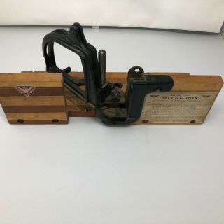 Vintage Millers Falls Mitre Box Model No.  200 (No Saw) 5