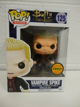 Funko Pop Buffy The Vampire Slayer Spike " Vampire " 125 Chase " Vaulted "