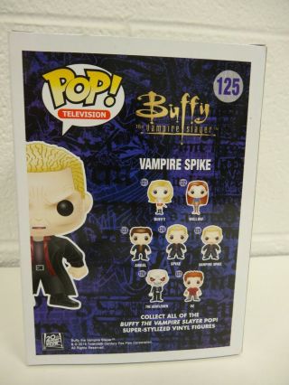 Funko Pop Buffy the Vampire Slayer Spike 