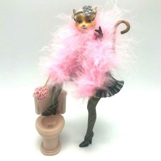 Margaret Le Van Alley Cats Domestic Diva Naughty Nat Figurine Kurt S Adler Box