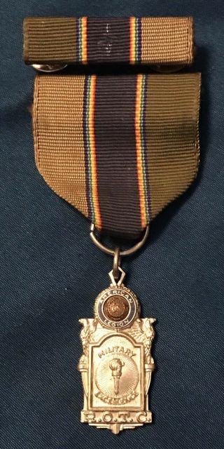 American Legion Military Excellence Rotc Medal,  Pin,  Ribbon