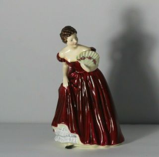 Vintage Radnor England Lady Denise Porcelain Bone China Figurine