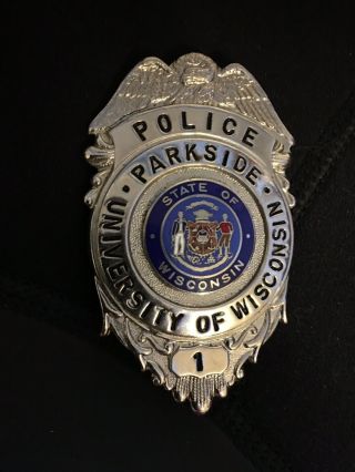 University Of Wisconsin Parkside Police Badge 1