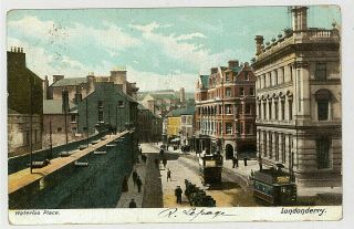 Ireland 43 - Londonderry - Waterloo Place (1905)