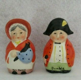 Goebel Mrs.  Gamp And Bumble Salt And Pepper Shakers
