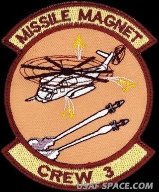 Usaf 33rd Rescue Squadron – Crew 3 - Csar Pj Sar Missile Magnet - Patch