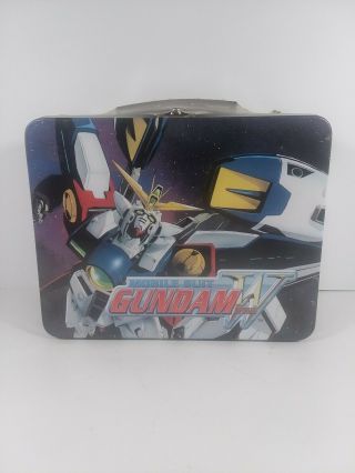 Mobile Suit Gundam Wing Metal Lunch Box Rix 2000