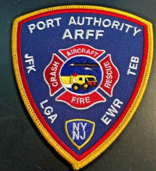 Port Authority Arff (no Police) Ny/nj Proposed Patch Not Fdny Or Nypd