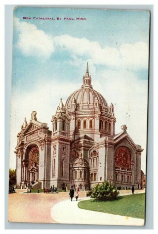 Cathedral,  St.  Paul Mn 1910 